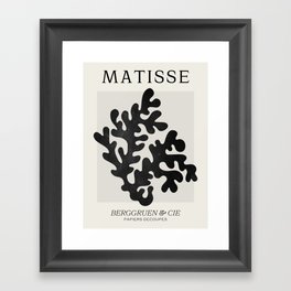 Noir: Matisse Series 03 | Mid-Century Edition Framed Art Print