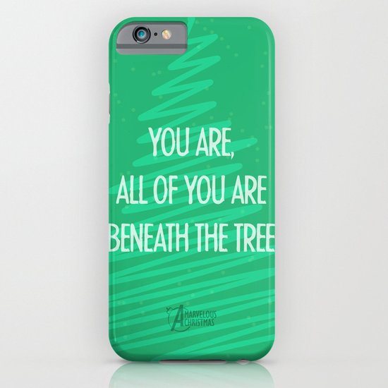 Beneath the tree iPhone & iPod Case