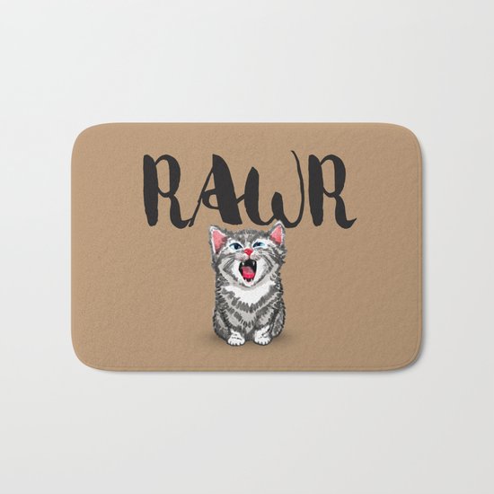 Little Pal, Big Roar Bath Mat