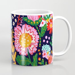 Botanical Woman Coffee Mug