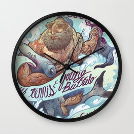 The Vaccines (band poster) Wall Clock