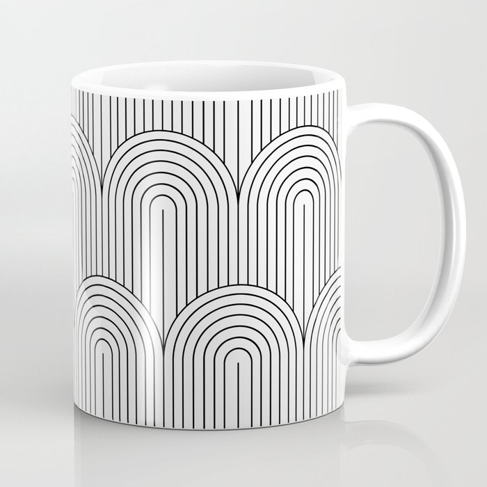 Art Deco Arch Pattern IX Coffee Mug