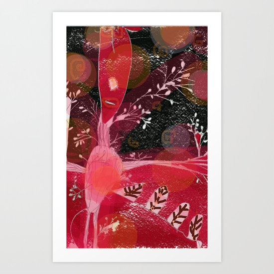 abstract composition Art Print