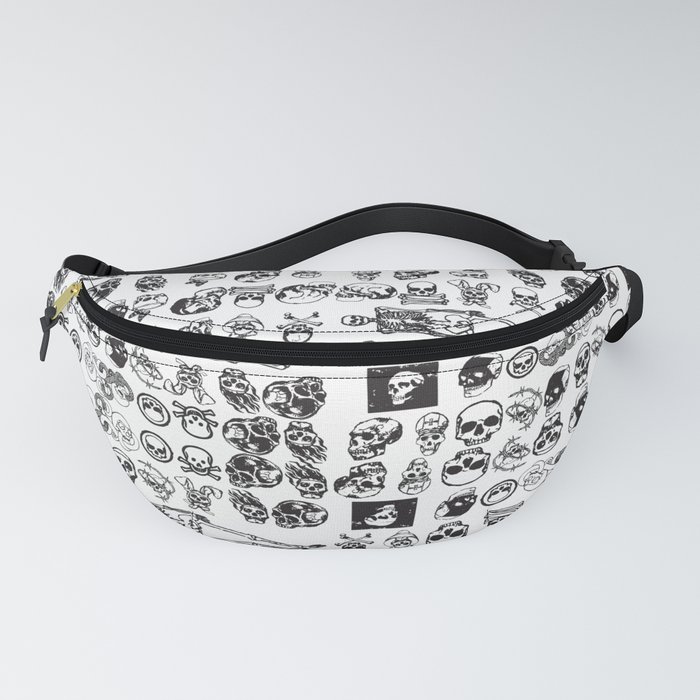 Paris Catacombs Pattern Fanny Pack