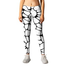 VVero Leggings | Cell, Veronoid, Ink, Graphicdesign, Digital, Pattern, Black and White, Other, Vero 