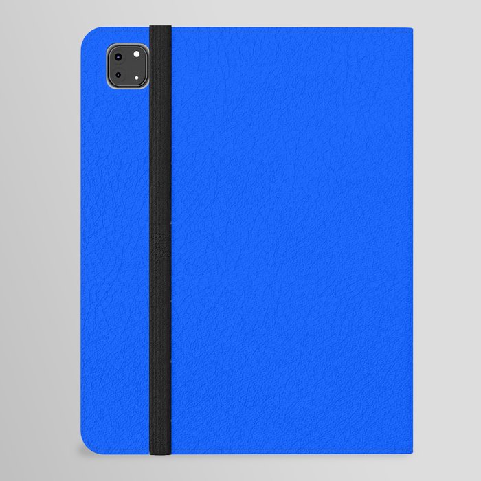 Monochrome  blue 0-85-255 iPad Folio Case