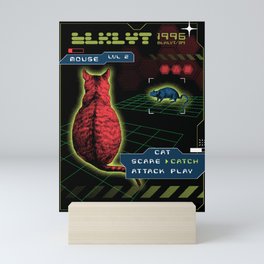 BLKLYT/09 - CAT & MOUSE Mini Art Print