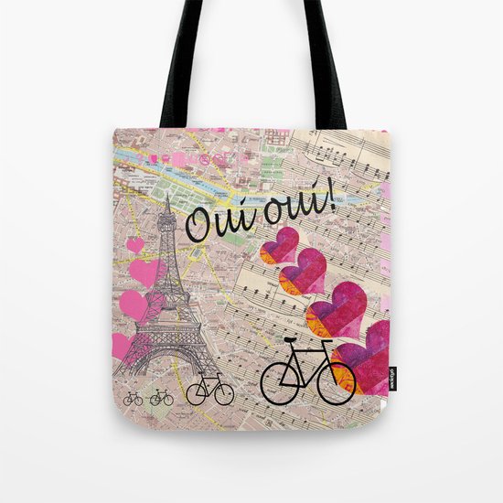 Oui Oui Tote Bag