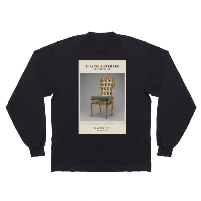 Vintage designer chair | Inspirational quote 23 Long Sleeve T Shirt