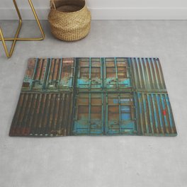 Container rouille 5 Rug