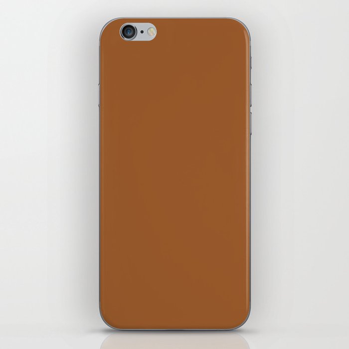 Caramel Brown iPhone Skin