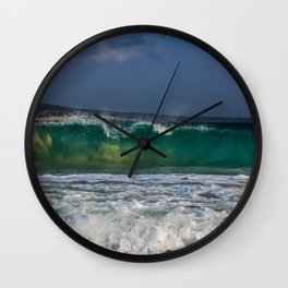 Rough Seas Wall Clock