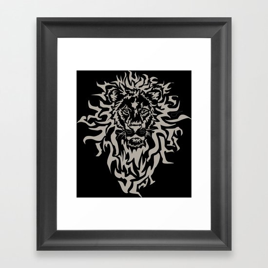Lion Framed Art Print