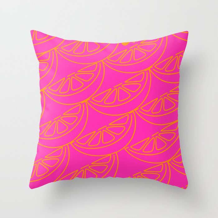 Freshly Squeezed Throw Pillow