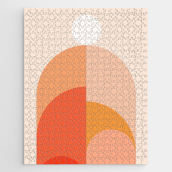 Abstraction_Mountains_Landscape_ART_Minimalism_004 Jigsaw Puzzle