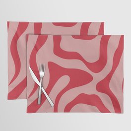 14 Abstract Swirl Shapes 220707 Valourine Digital Design Placemat