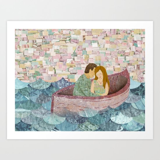 and they lived happily ever after Art Print