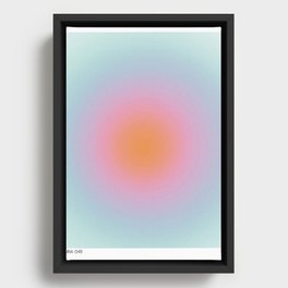 aura 049 Framed Canvas