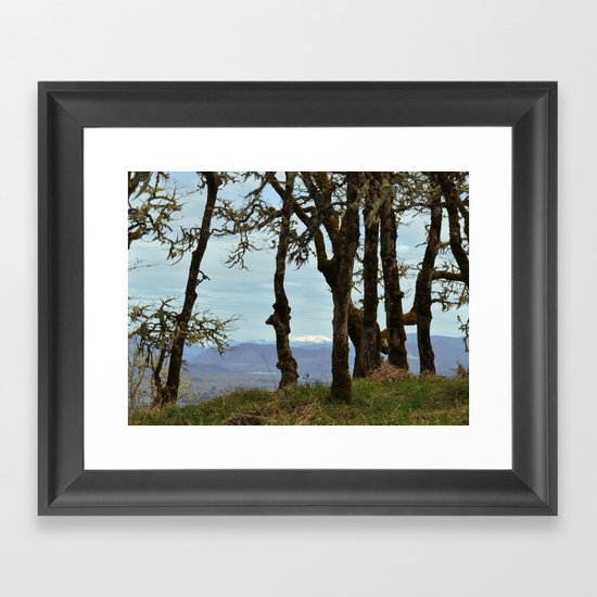 From Mt. Pisgah Framed Art Print