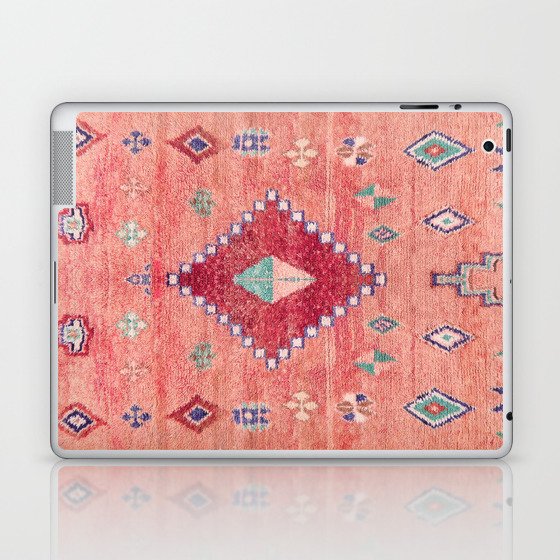 Heritage Moroccan Rug Style Design Laptop & iPad Skin