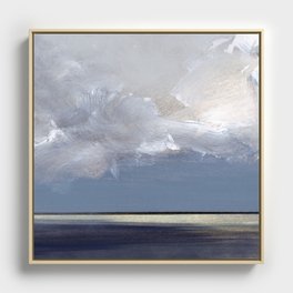 Oceans Away Framed Canvas