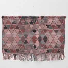 Colorful Triangles Wall Hanging