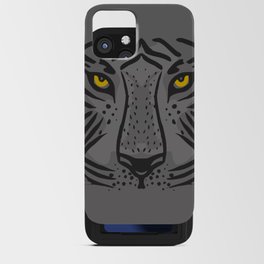 Look into the tiger eyes iPhone Card Case