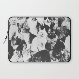 Cats Forever B&W Laptop Sleeve