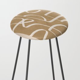 Abstract Line 44 Counter Stool