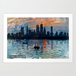 Boston Skyline Art Prints For Any Decor Style Society6