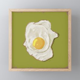 Fried Egg Framed Mini Art Print