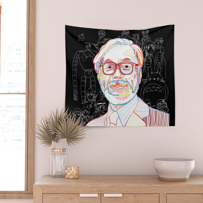Studio ghibli wall tapestry cheap