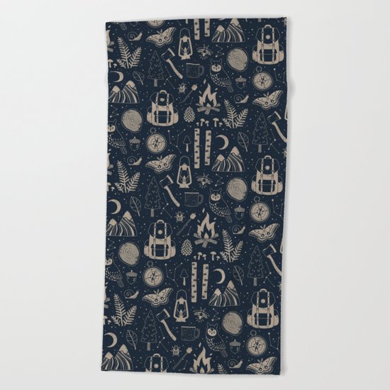 Into the Woods: Stargazing Beach Towel