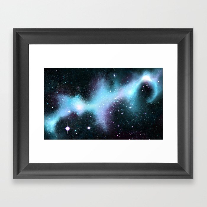 Galactic extravagansa Framed Art Print