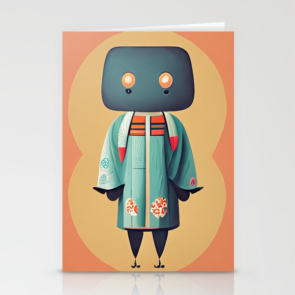Kimono Bot Returns Stationery Cards