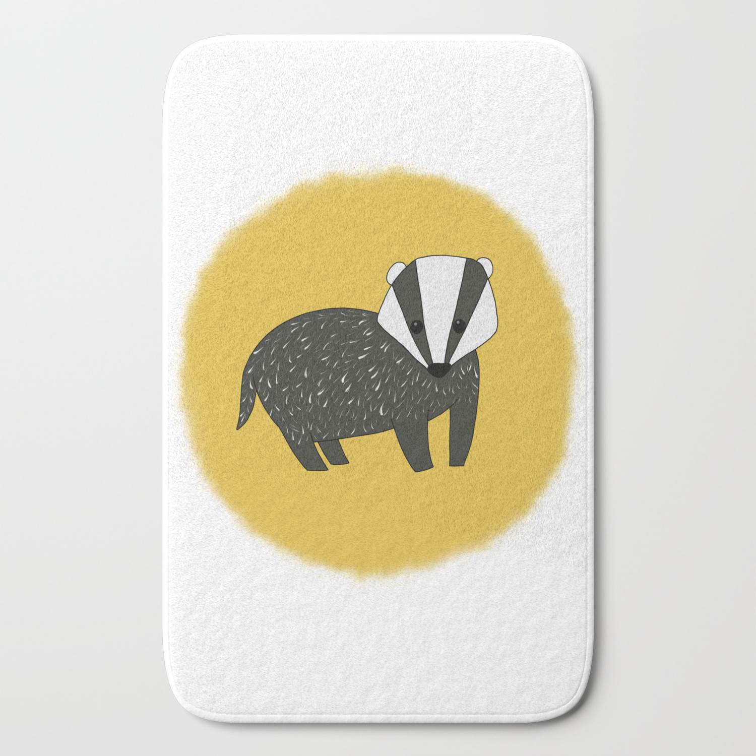 Patience Bath Mat by Whimsical Burrow | Society6