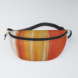 orange modern abstract painting  Fanny Pack