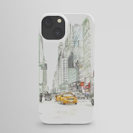 New York City Taxi iPhone Case