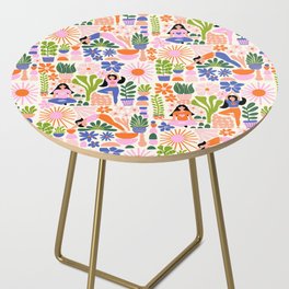 Yoga Pattern Side Table