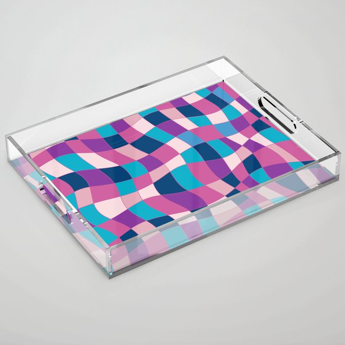 Linear decorative 1 Acrylic Tray