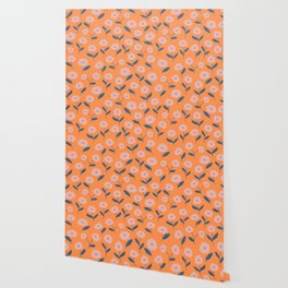 Flower in Orange Wallpaper