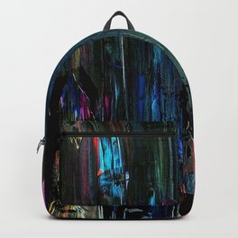 Rain in the city Backpack