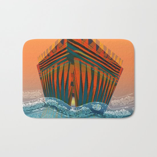 The Sea is my Home Bath Mat