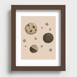 Assorted Pink Cookies Recessed Framed Print
