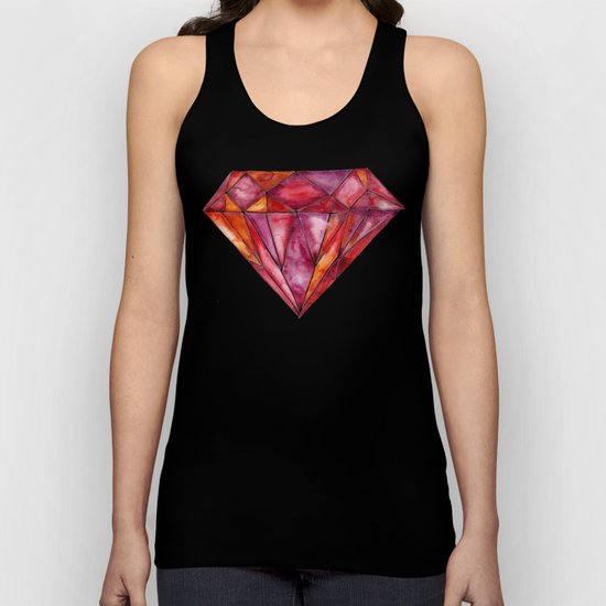 Million-Carat Ruby Unisex Tank Top