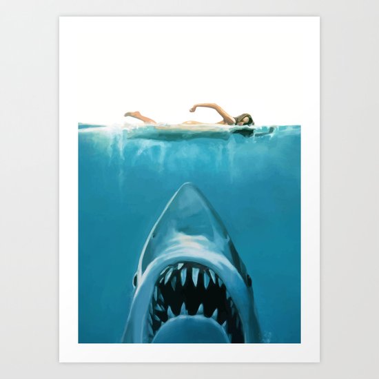 Shark Art Print
