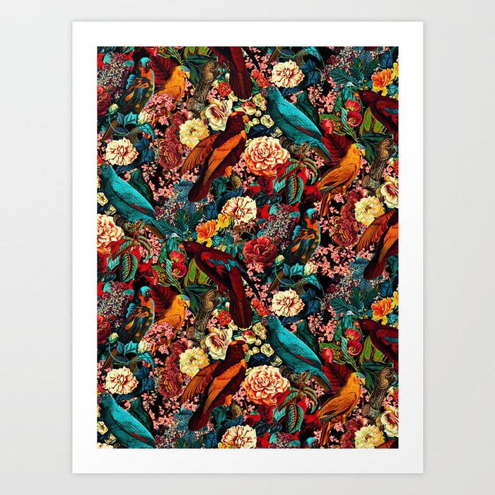 FLORAL AND BIRDS XVII Kunstdrucke FLORAL AND BIRDS XVII Kunstdrucke
