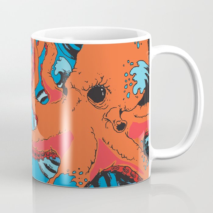 Release the Kracken Octopus Coffee Mug