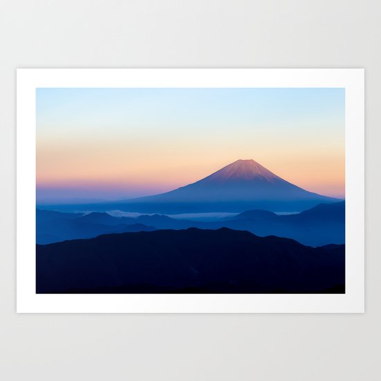 Mount Fuji Art Print