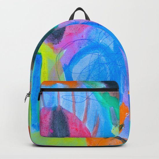 Summer Love | Painting by Elisavet Backpack